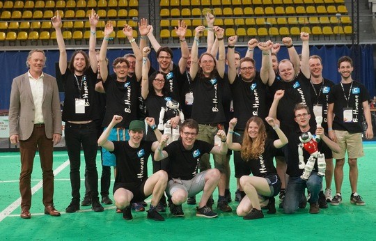 Bremen ist Weltmeister: B-Human gewinnt die RoboCup-WM 2024