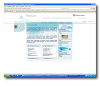 Screenshot Website RevLib