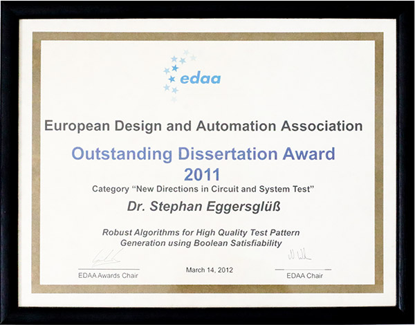 Outstanding Dissertations Award