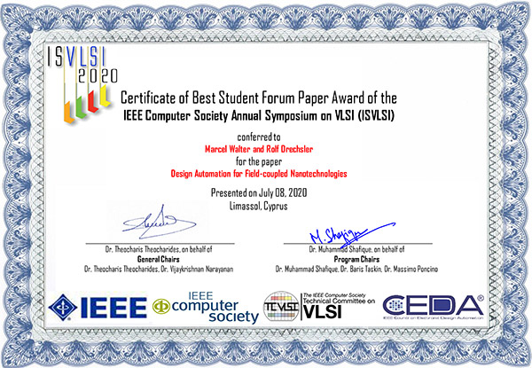 Best Student Forum Paper Award